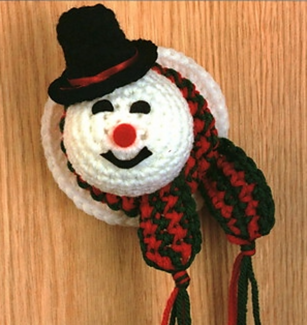 Snowman Doorknob Cover