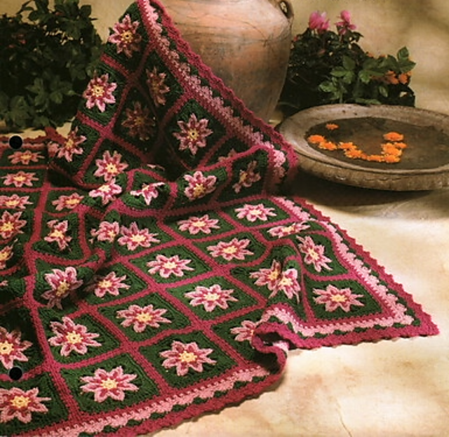 Granny Square Traditions: Summer Clematis