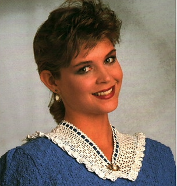 Ruffled Shawl Collar