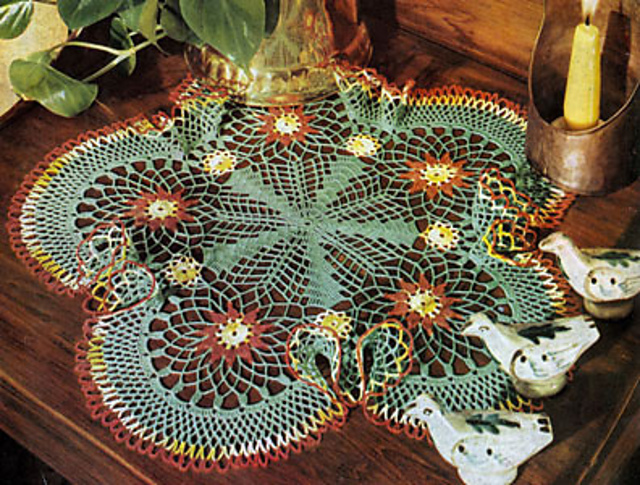 Floral Temptation Doily #FD-446