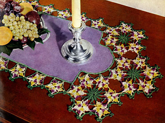 Viola Cornuta Motif #FD-447