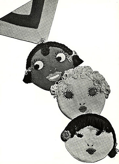 Three Little Maids Potholder Set #9074