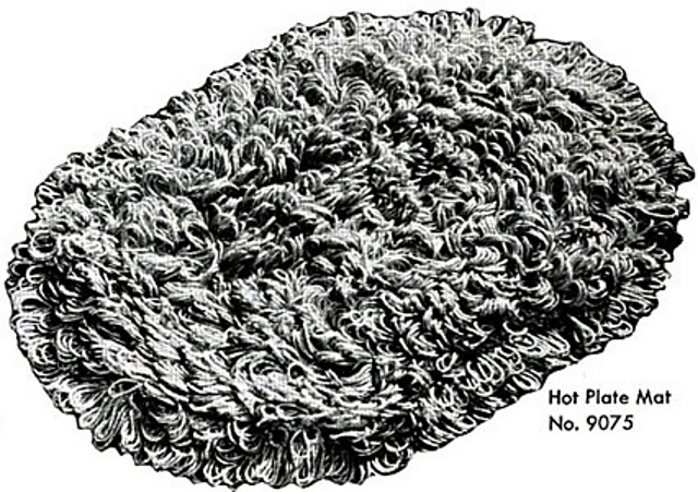 Loopy Hot Plate Mat #9075