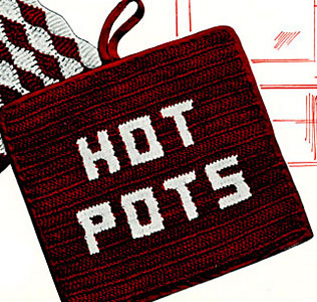 Hot Pots Potholder #9084