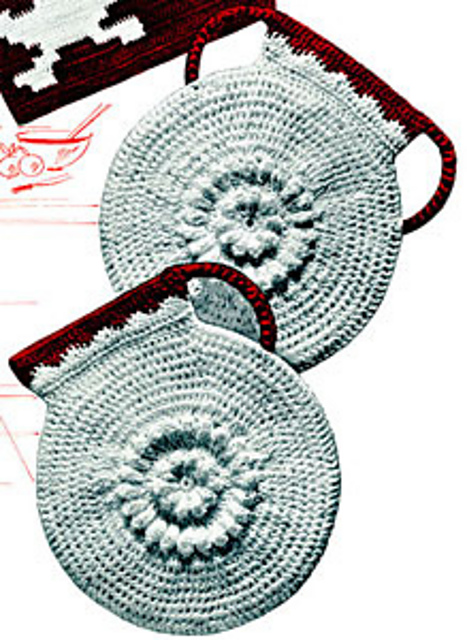 Cafe-au-Lait Potholder #9086
