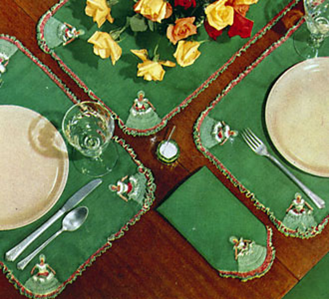 Minuet Luncheon Set #CL-260
