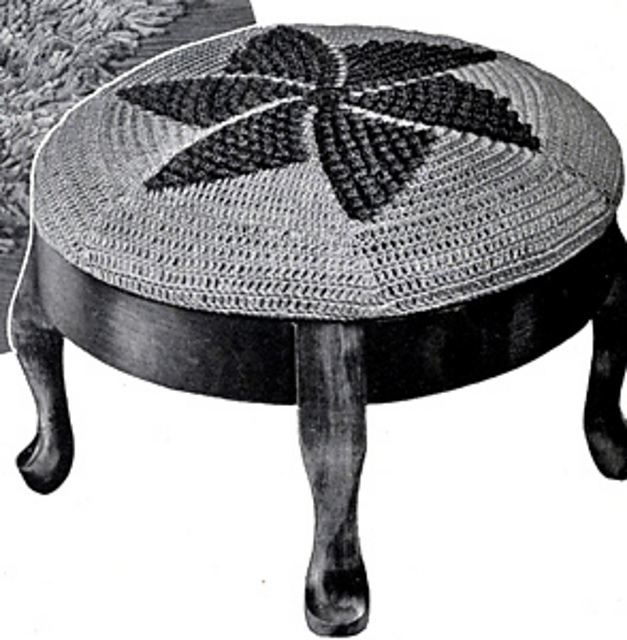 Popcorn Man Stool Cover #9262