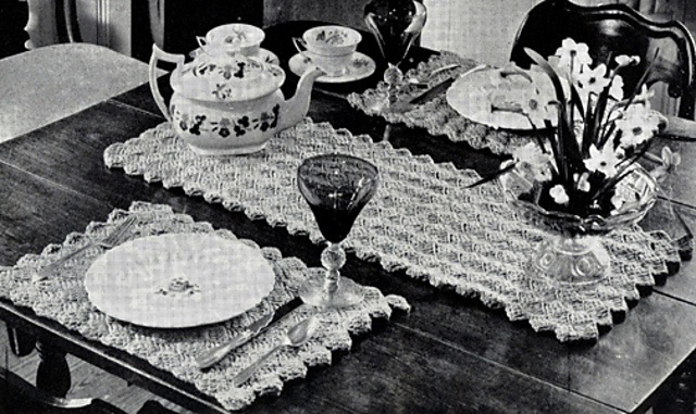 Wildfire Luncheon Set #7434