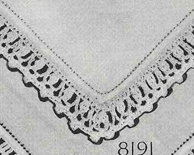 Handkerchief Edging #8191