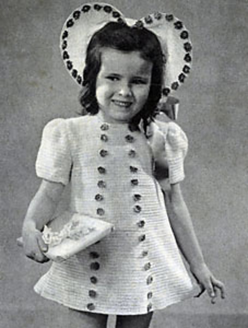 Sally Dress and Bonnet #5137