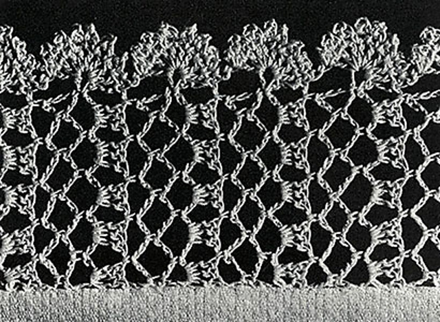 Lattice Lace Edging #324