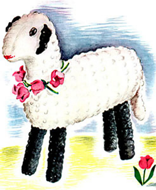 Gardenia Lamb Stuffed Animal #PC-1508