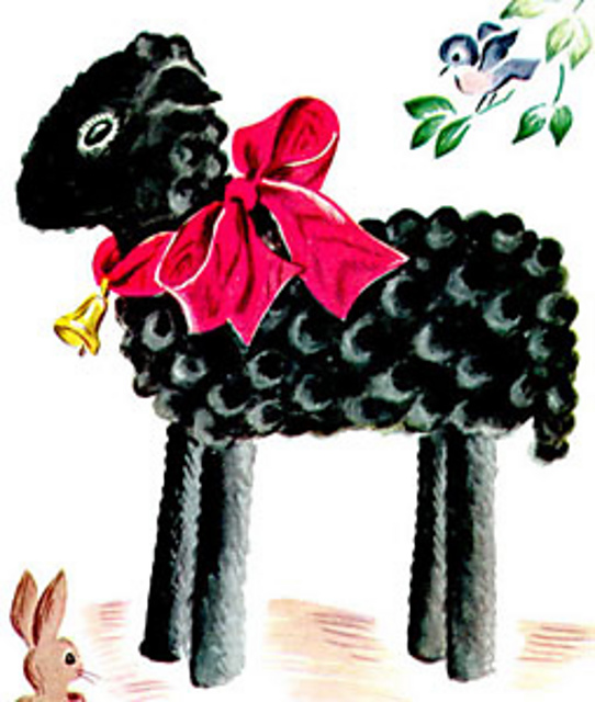 Blackie Lamb Stuffed Animal #PC-1506
