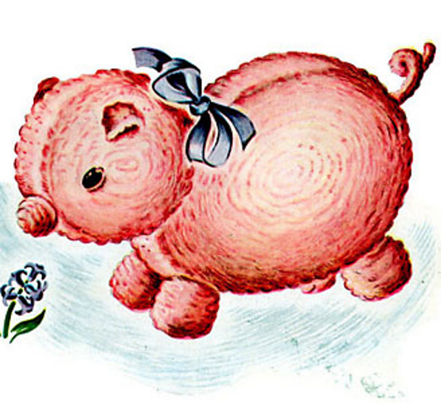 Hyacinth Pig Stuffed Animal #PC-1501