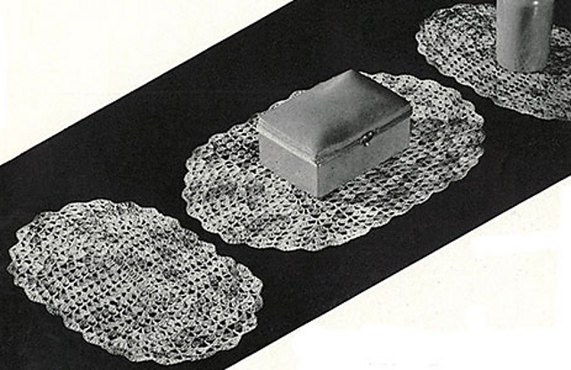 Shell Stitch Oval Set #241