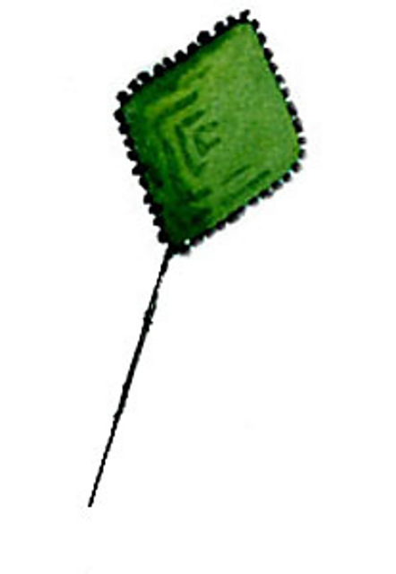 Shades of St Patrick Diamond Pin