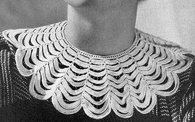 Scalloped Collar #290