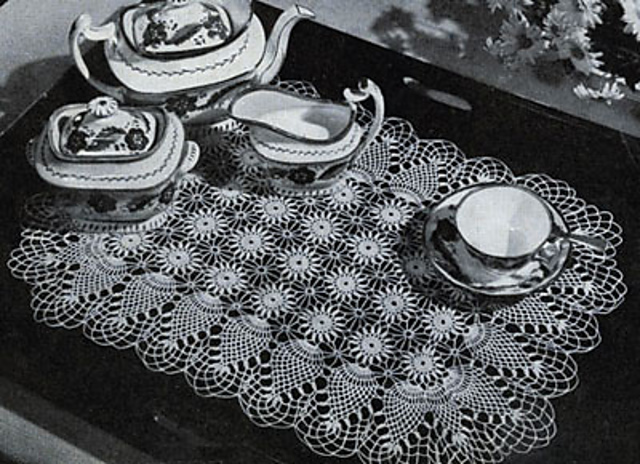 Pineapple Tray Mat #7853