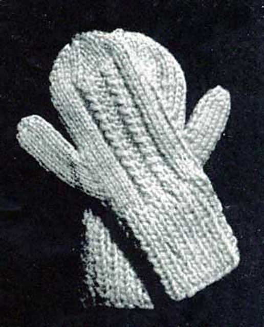 4 Year Old Mittens #107-A