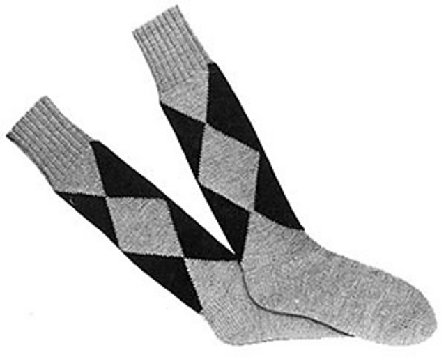 Mens Argyle Socks #601 & #602