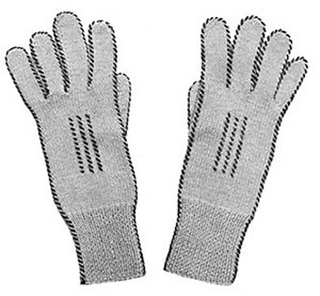 Ladies 2-Needle Gloves #607 & #609
