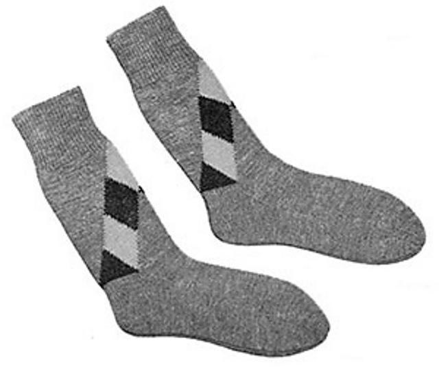 Mens Argyle Socks #612