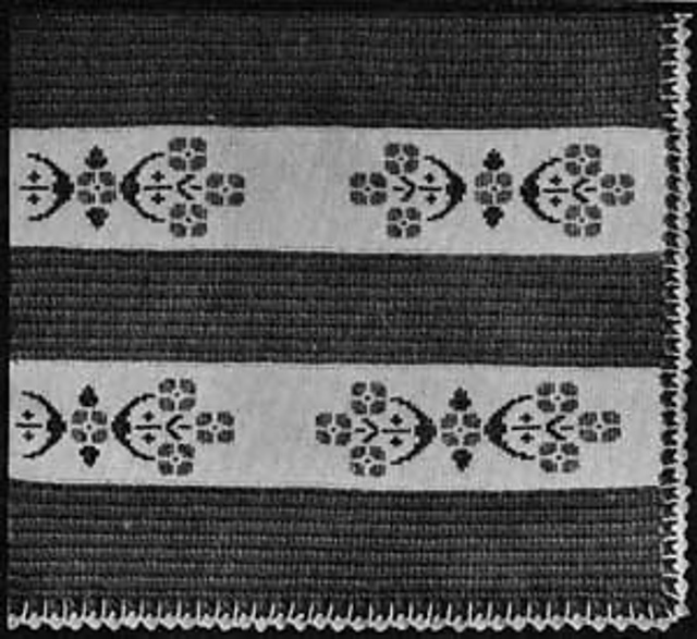 Embroidered Afghan
