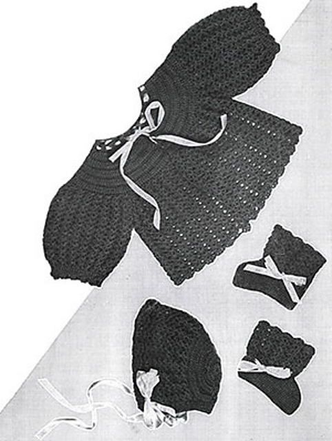 Crochet Baby Set #724
