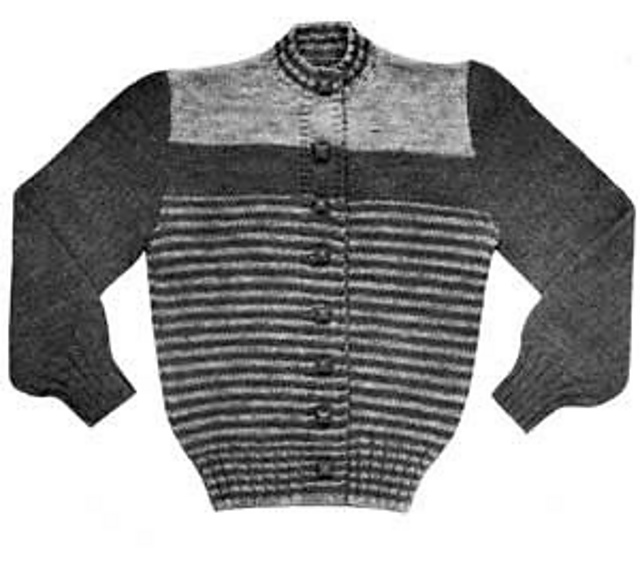 Striped Cardigan #703