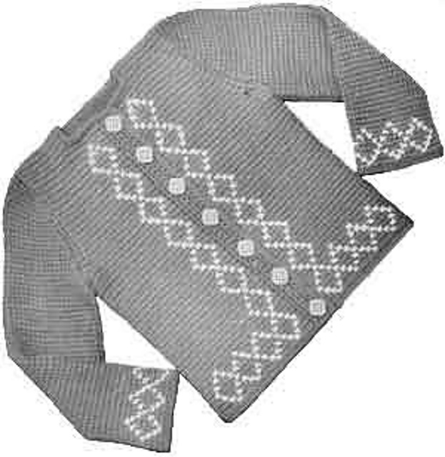 Crocheted Cardigan #701