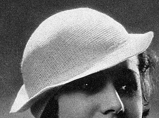 Hat with Tilted Brim #21