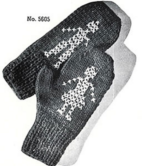 Classic Mittens #5605