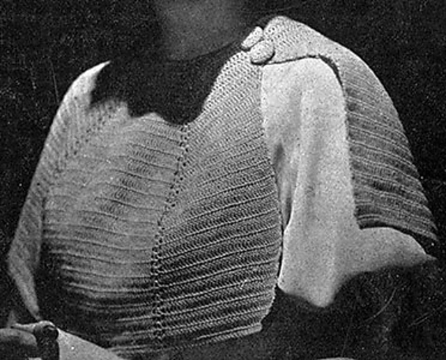 Crocheted Cape #45