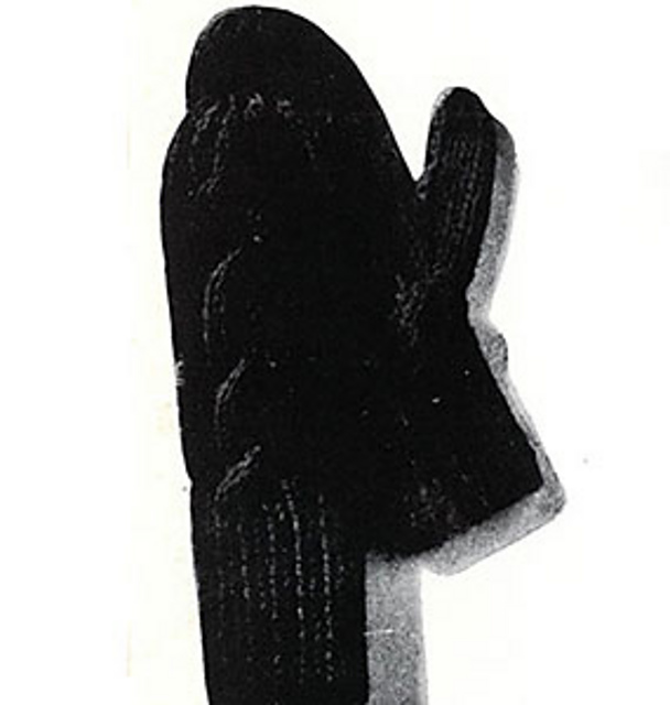 Braided Cable Mittens #5613