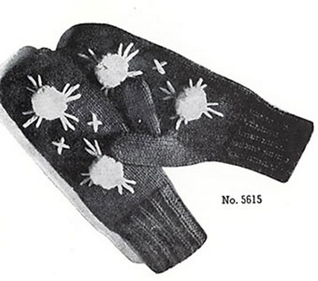 Classic Mittens #5615