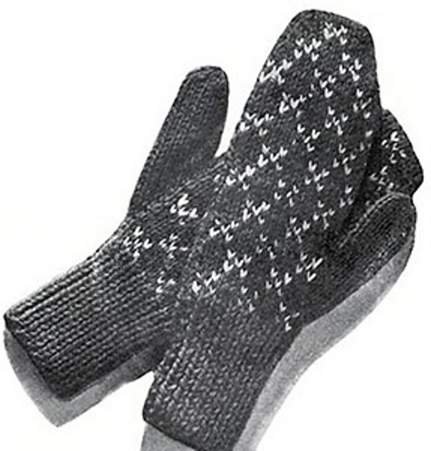 Norwegian-Type Mittens #5610