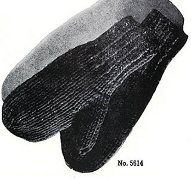 Speed-Knit Mittens #5614