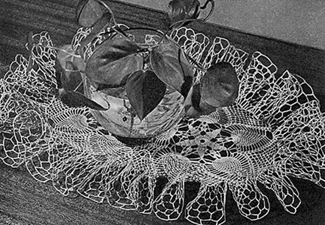 Shooting Star Doily #D-127