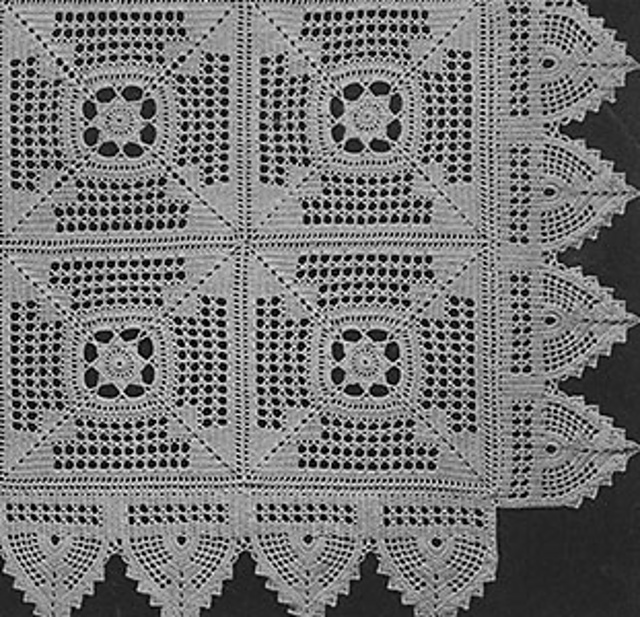 Meadow Daisy Bedspread #62