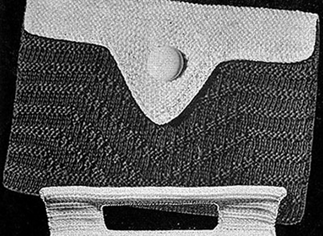 Knitted Envelope #285