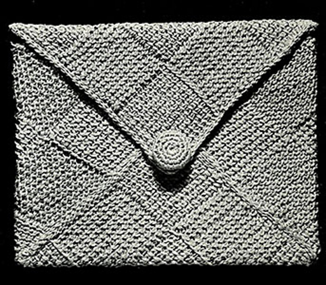 Afghan Stitch Bag #249