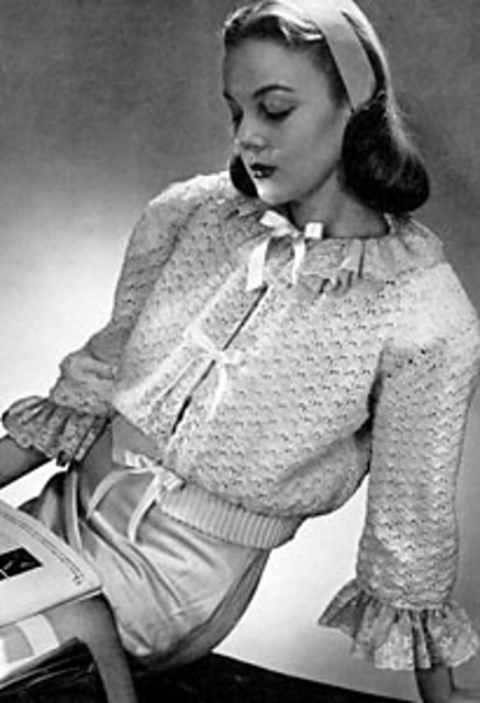 Bed Jacket #4047