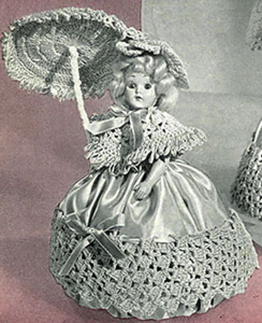 Rose Pin Cushion Doll #550