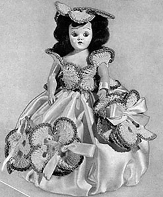 Pansie Pin Cushion Doll #552