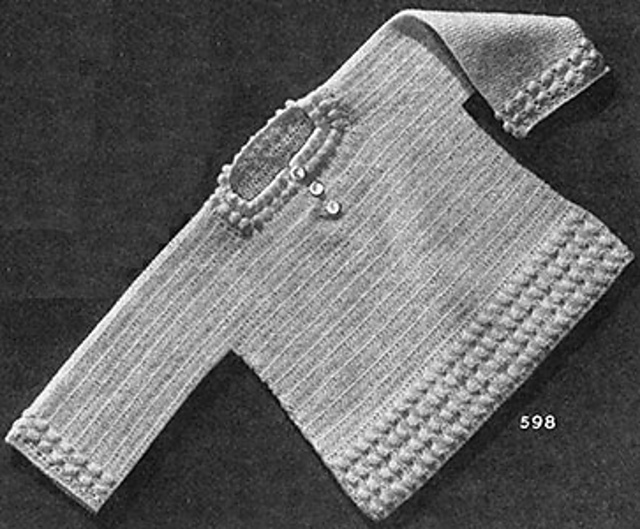Crocheted Pullover #598