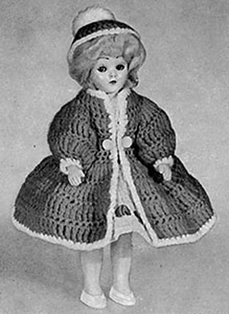 Coat and Hat Doll #564