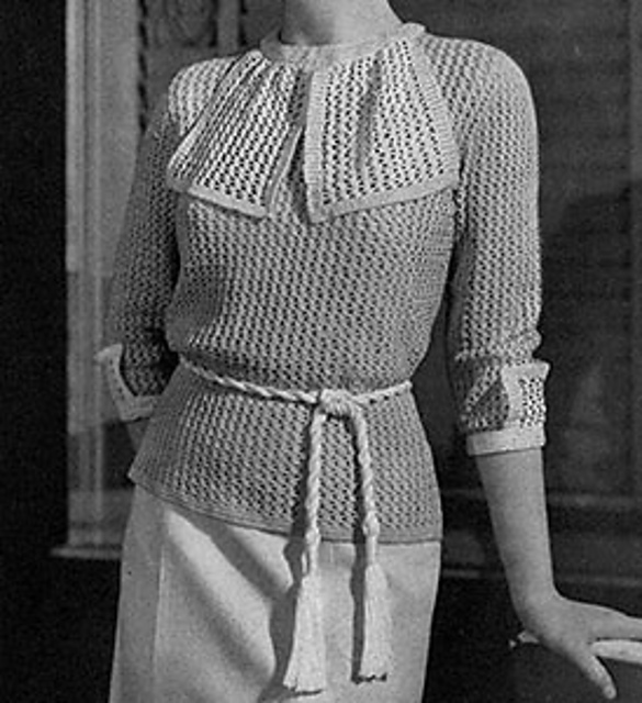 Tea-Time Sweater #129