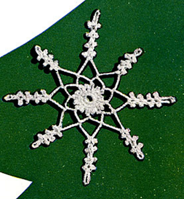 Ravelry Snowflake Ornament Pattern By American Thread Company ravelry-snowflake-ornament-pattern-by-american-thread-company