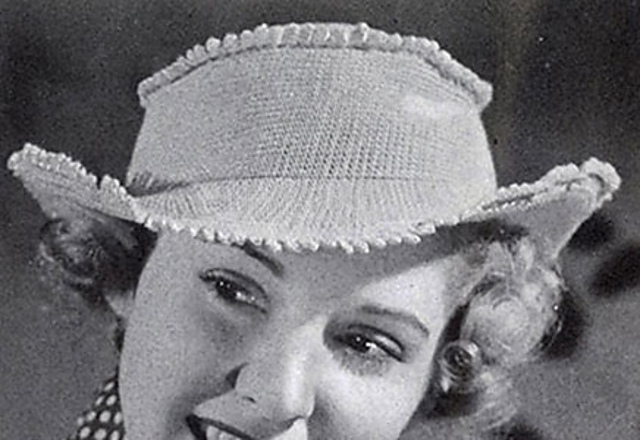 Fringed Hat #2067