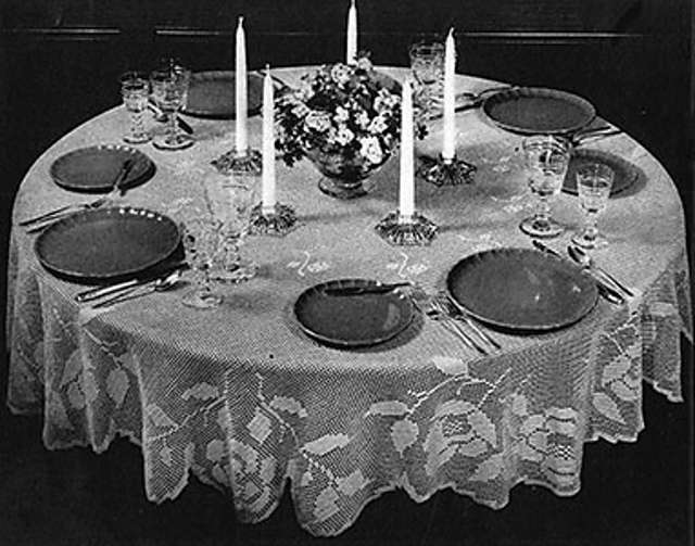Round Table Tablecloth #7141